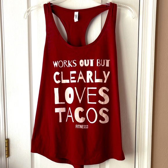 Ideal T Tops - Taco lover funny tank top